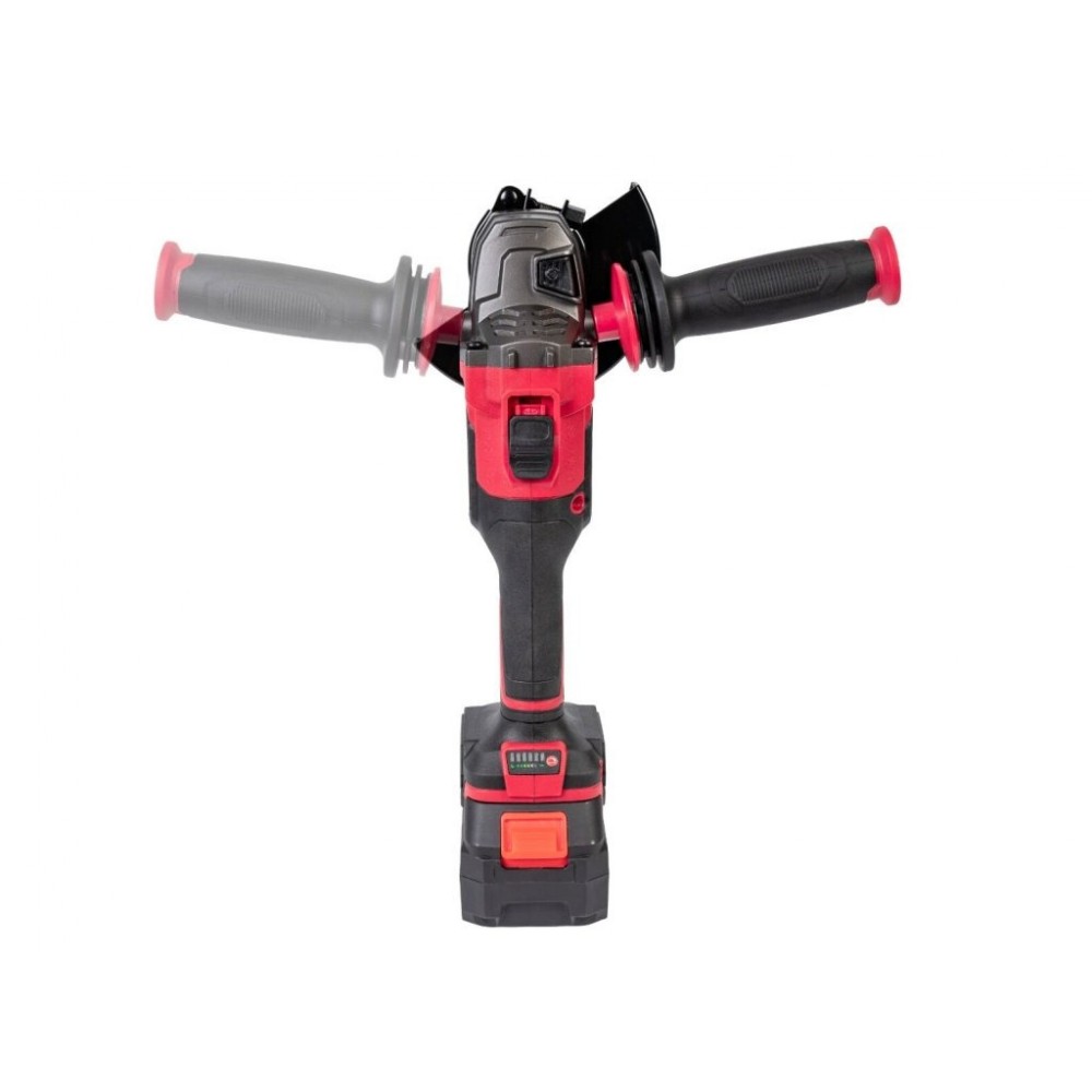 Акумулаторен ъглошлайф 5" - комплект в куфар 2× 4 Ah, зарядно - PXA86