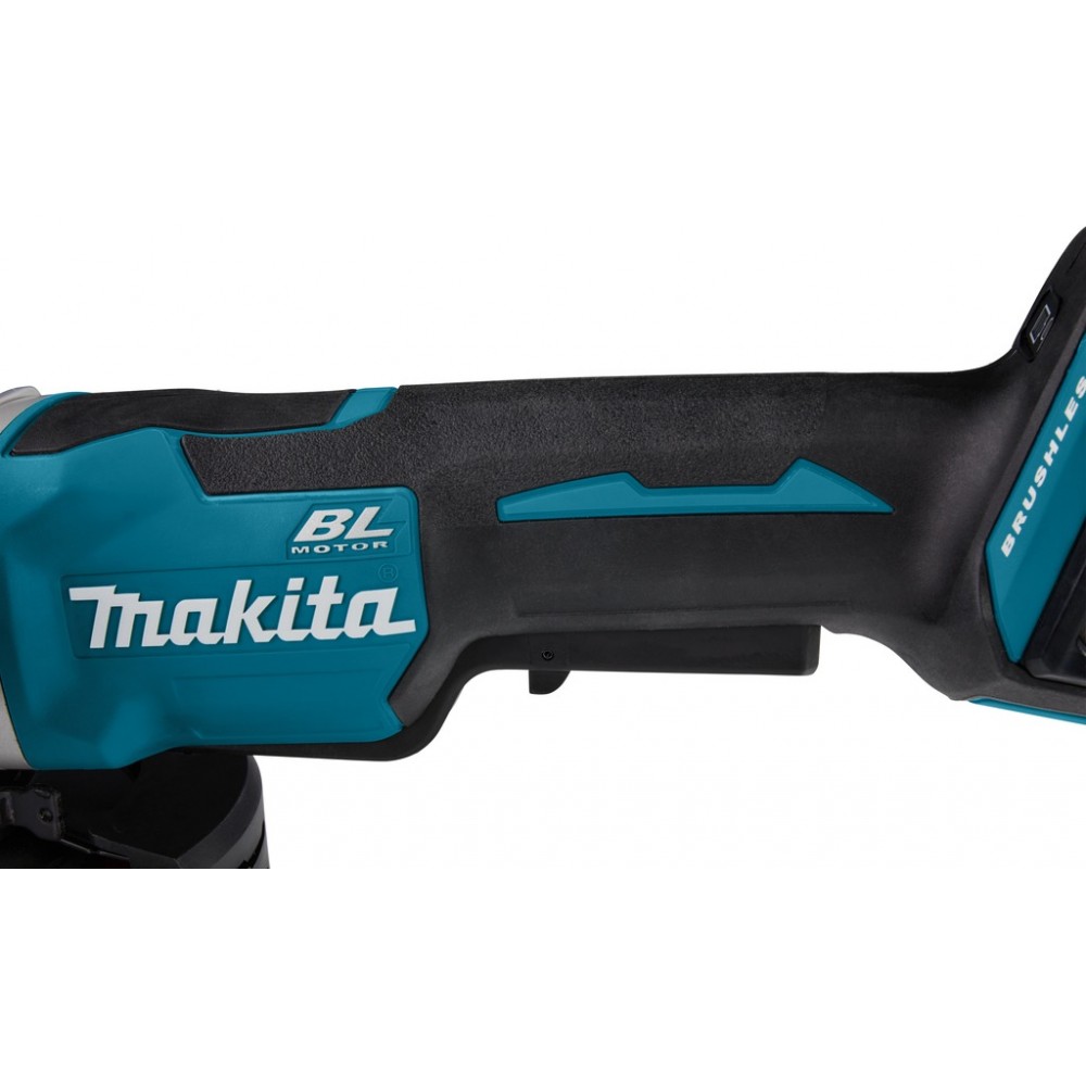 Акумулаторен ъглошлайф, безчетков 18 V с лапа, Makita DGA505Z