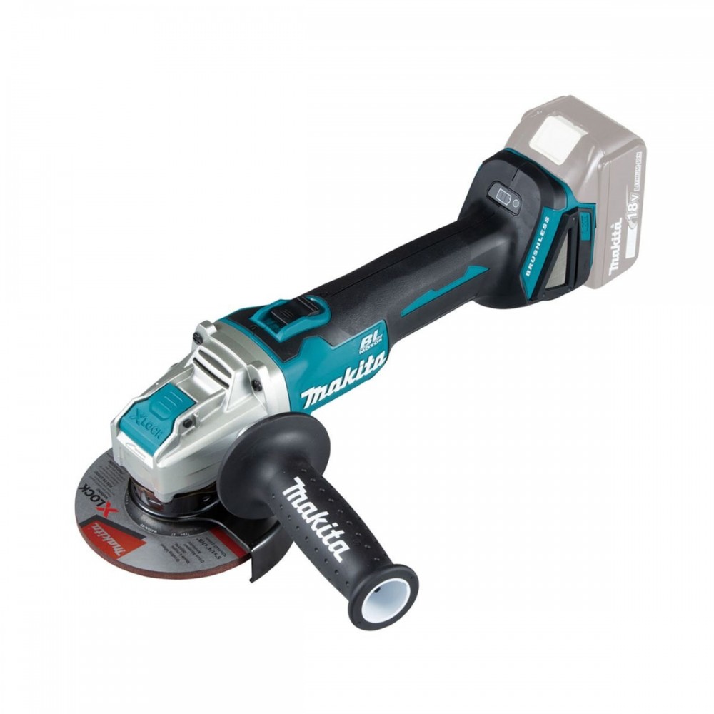 Акумулаторен ъглошлайф X-Lock 125 мм 18V, Makita DGA521ZX1
