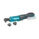 Акумулаторен ъглов ударен гайковерт 12 V, 1/4 – 3/8'', Makita WR100DZ