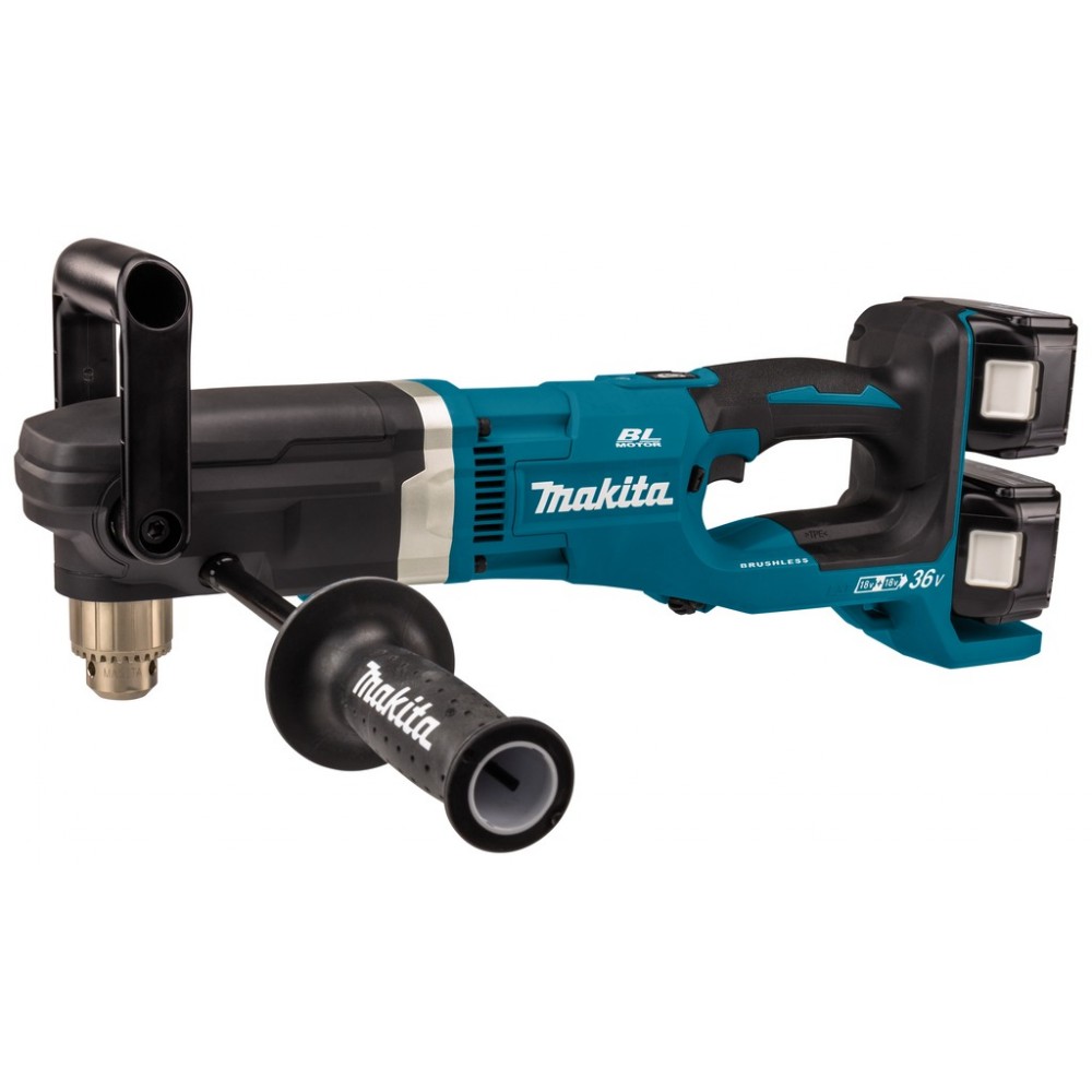 Акумулаторен ъглов винтоверт 18+18V, 136Nm, Makita DDA460PT2