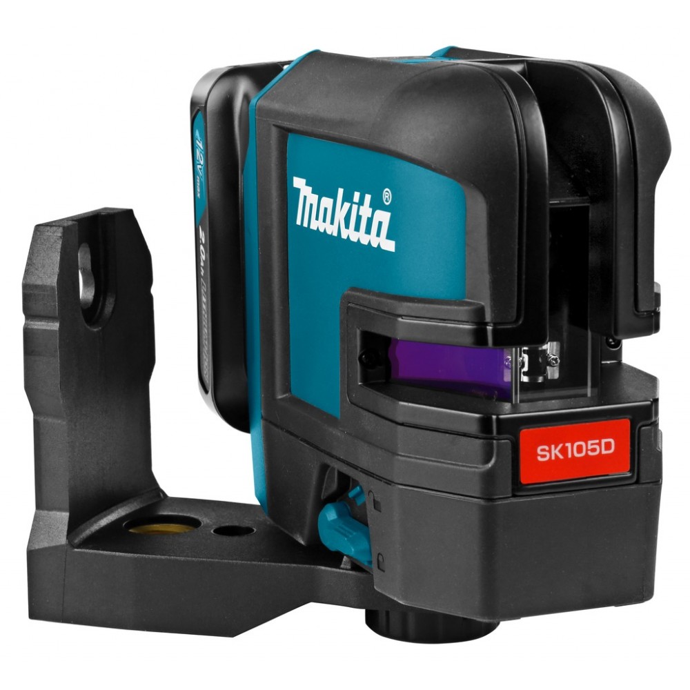 Акумулаторен лазерен нивелир 10.8V, 12V, червен лъч, Makita SK105DZ