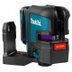 Акумулаторен лазерен нивелир 10.8V, 12V, червен лъч, Makita SK105DZ
