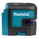 Акумулаторен лазерен нивелир 10.8V, 12V, червен лъч, Makita SK105DZ
