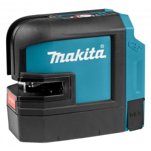 Акумулаторен лазерен нивелир 10.8V, 12V, червен лъч, Makita SK105DZ