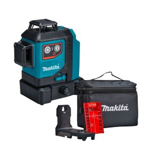 Акумулаторен лазерен нивелир 12 V, 8 линии, червен, Makita SK700D