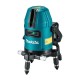 Акумулаторен лазерен нивелир, зелен-2 линии, 12V, Makita SK10GD