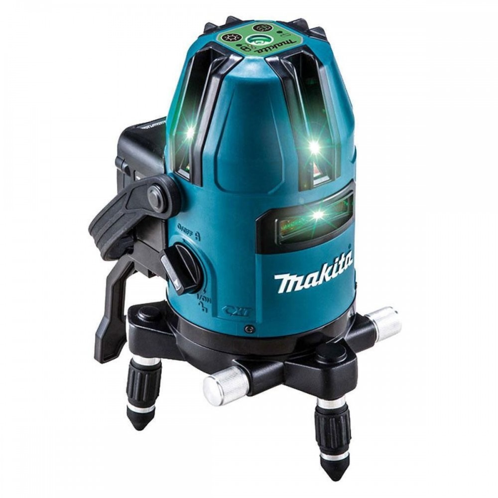 Акумулаторен лазерен нивелир, зелен, Makita SK40GD