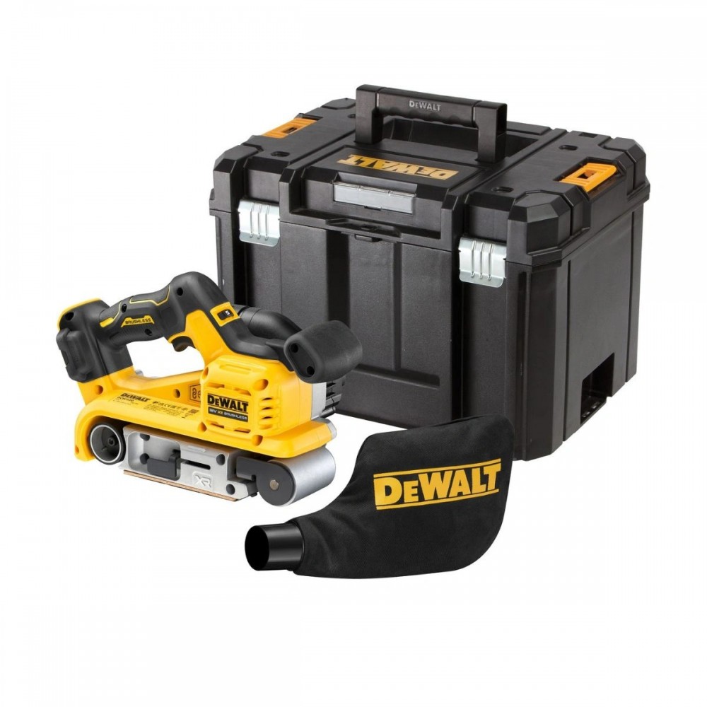 Акумулаторен лентов шлайф 18V, 533×75 мм, DeWalt DCW220NT
