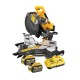 Акумулаторен настолен, потапящ циркуляр, 54 V, 305 мм, DeWalt DCS781X2