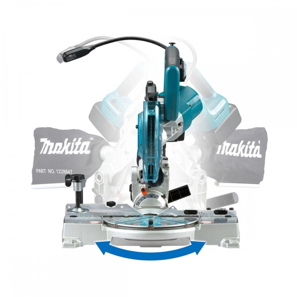 Акумулаторен настолен циркуляр 18 V, 165 мм, Makita DLS600Z