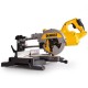 Акумулаторен настолен циркуляр с герунг, 54 V, ф 216 мм, DeWalt DCS777N