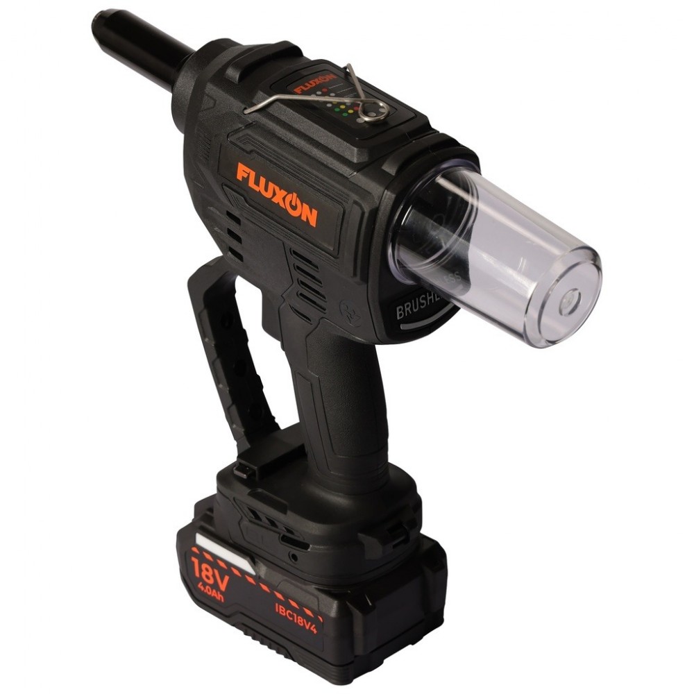 Акумулаторна нитачка за поп-нитове, 20 kN, 4.0 Ah, COB LED - IR28N20B1