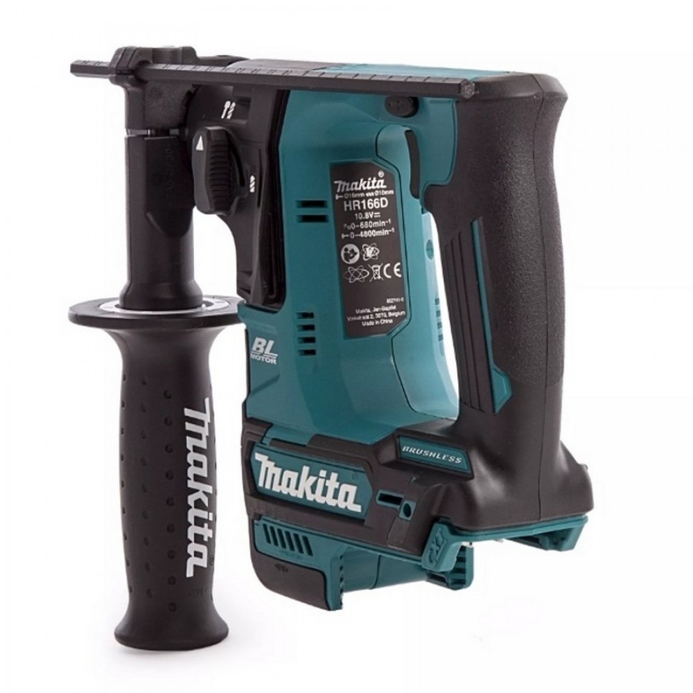 Акумулаторен перфоратор 12Vmax, 1,1J, Makita HR166DZ