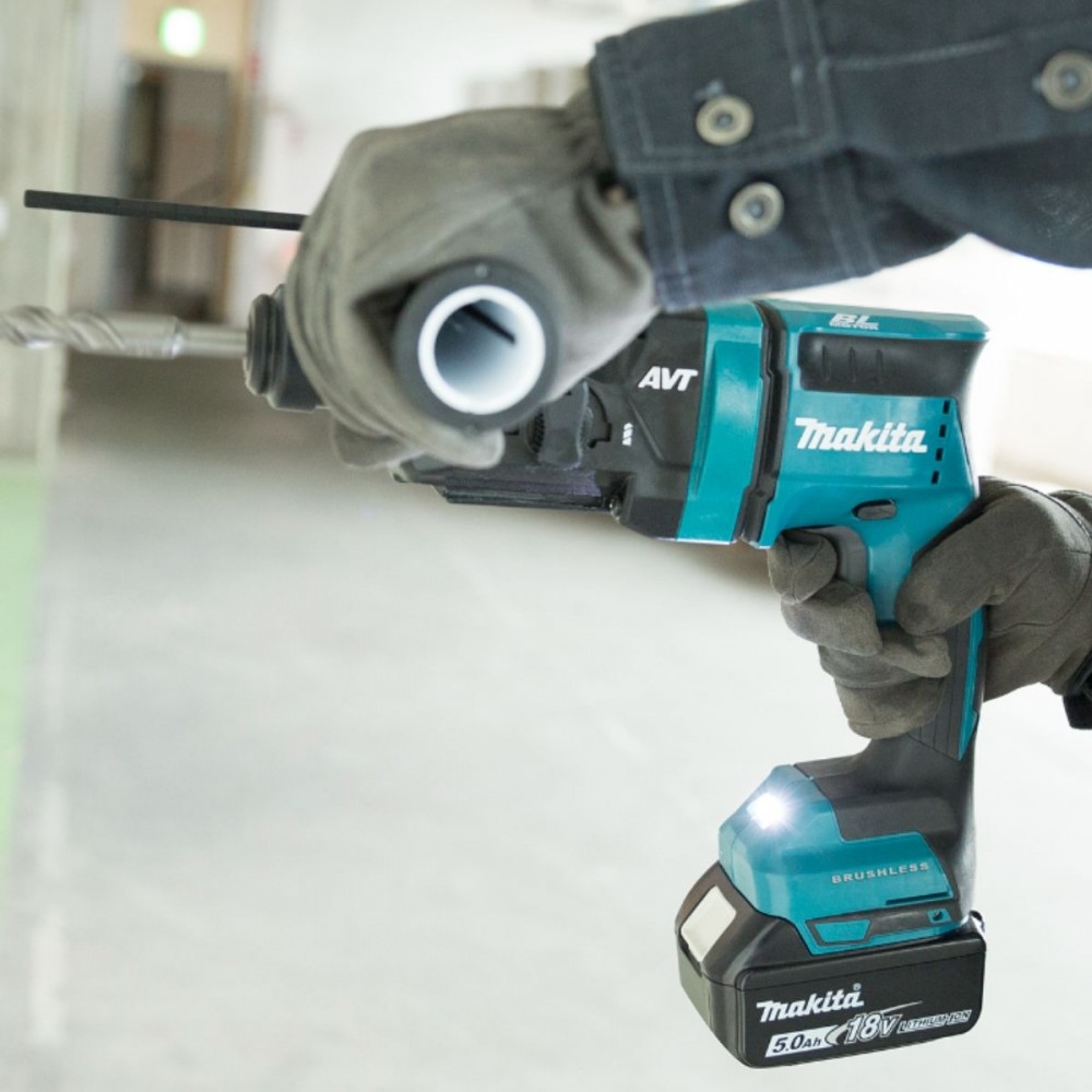 Акумулаторен перфоратор 18V, 1.7J, SDS-plus, Makita DHR182Z