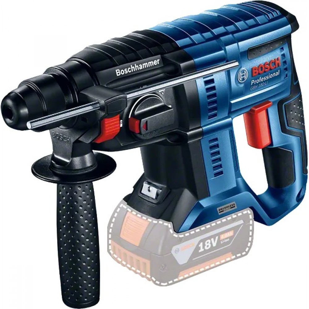 Акумулаторен перфоратор Bosch GBH 180-LI SOLO