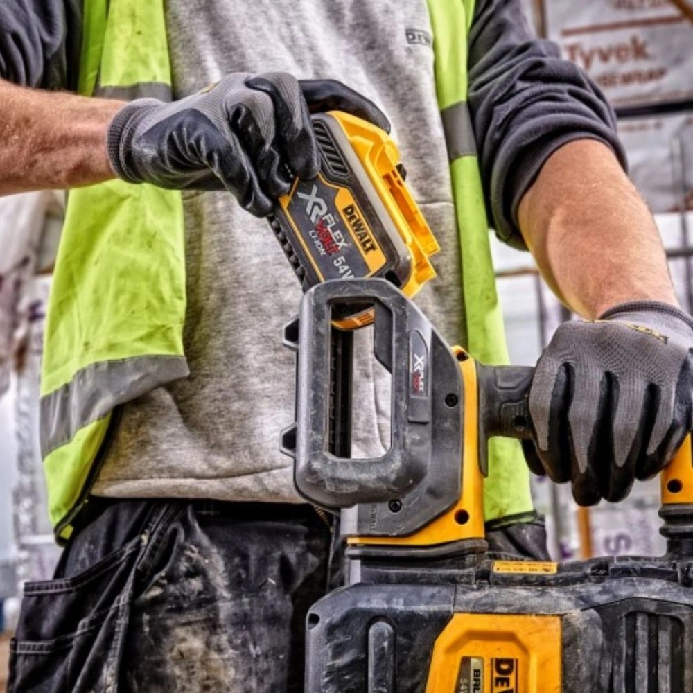 Акумулаторен перфоратор SDS-Max 54V/18 V, 13.3 J, DeWalt DCH735X2