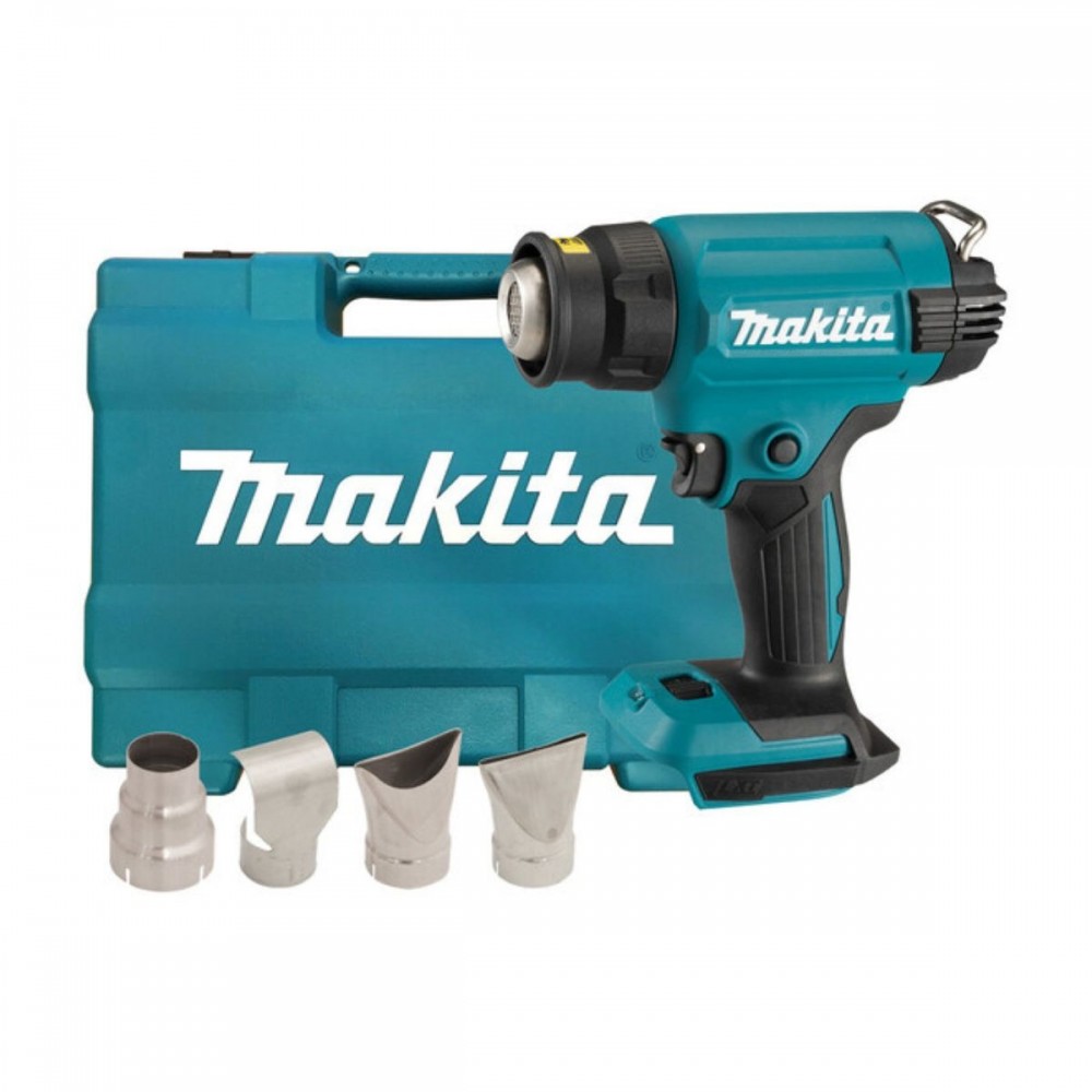 Акумулаторен пистолет за топъл въздух 18V, Makita DHG181ZK