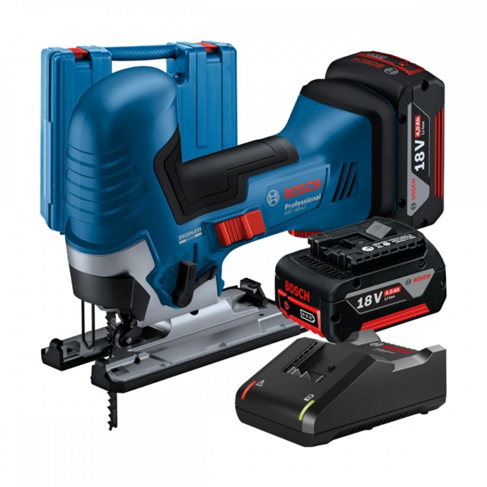 Акумулаторен прободен трион 06015B2022, 18V, 125 мм, Bosch GST 185-LI Professional