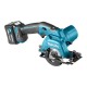 Акумулаторен ръчен циркуляр 12 V, 85 мм, Makita HS301DSME