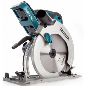 Акумулаторен ръчен циркуляр 36V( 18 V + 18 V , Ø 190 mm), Makita DHS710Z