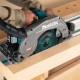 Акумулаторен ръчен циркуляр 40V, 270мм, за сандвич панели, Makita HS011GZ