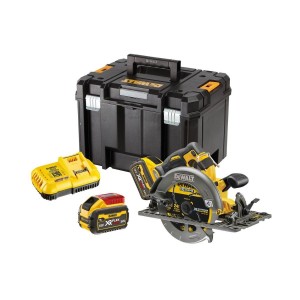 Акумулаторен ръчен циркуляр, 54 V/18 V, 190 мм, DeWalt DCS579X2