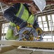 Акумулаторен ръчен циркуляр 54 V/18 V, 190 мм, DeWalt DCS578NT
