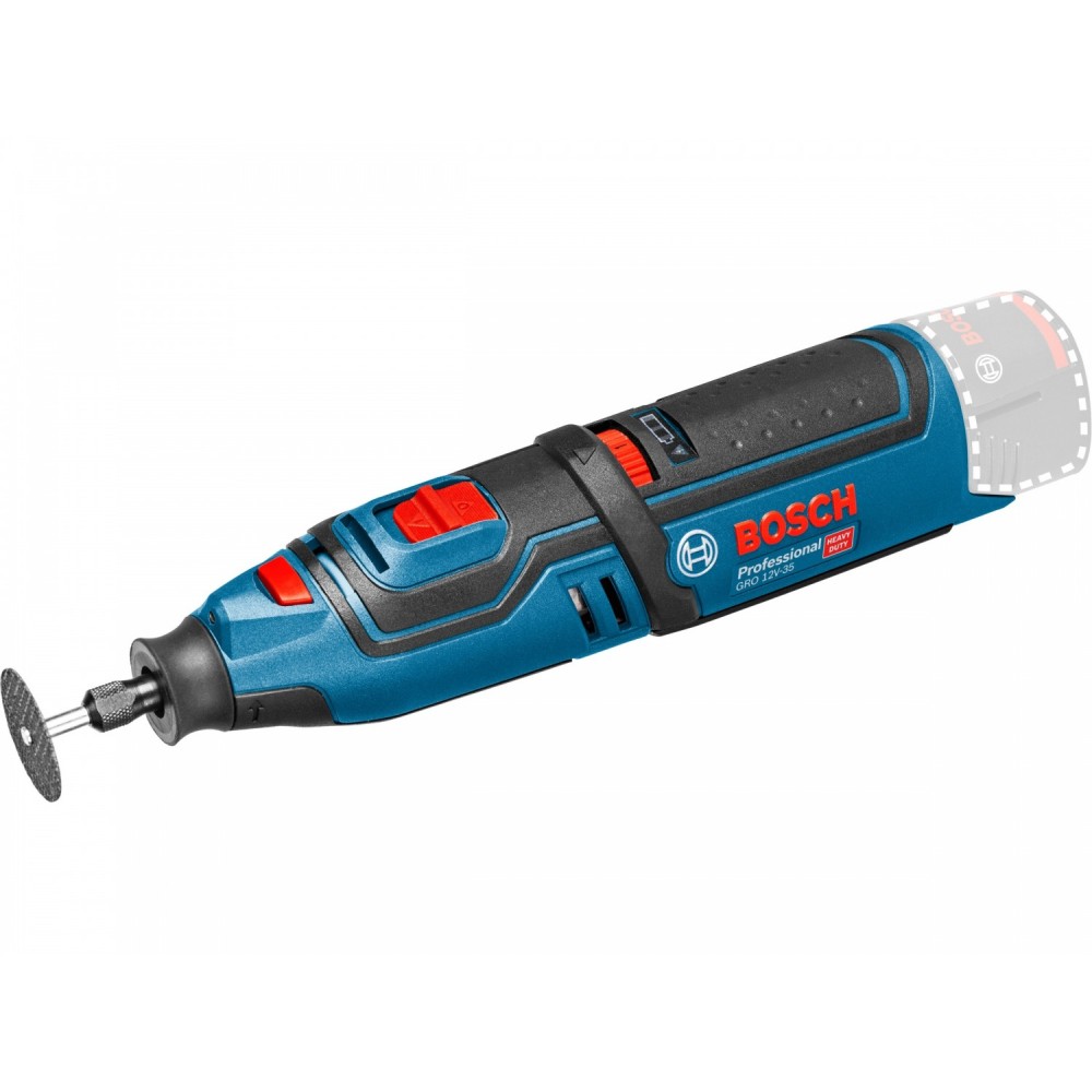 Акумулаторен ротационен инструмент Bosch GRO 12V-35 Professional
