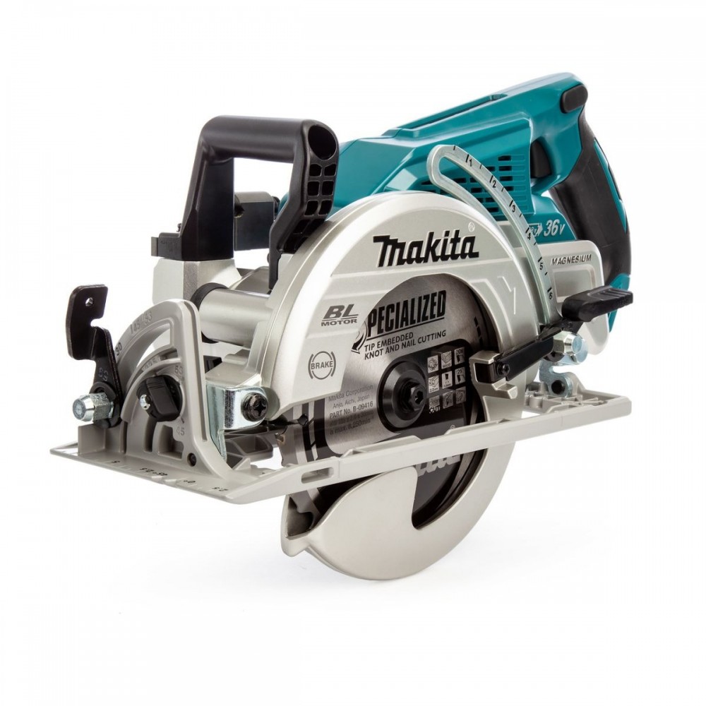 Акумулаторен циркуляр 185 мм, Makita DRS780Z