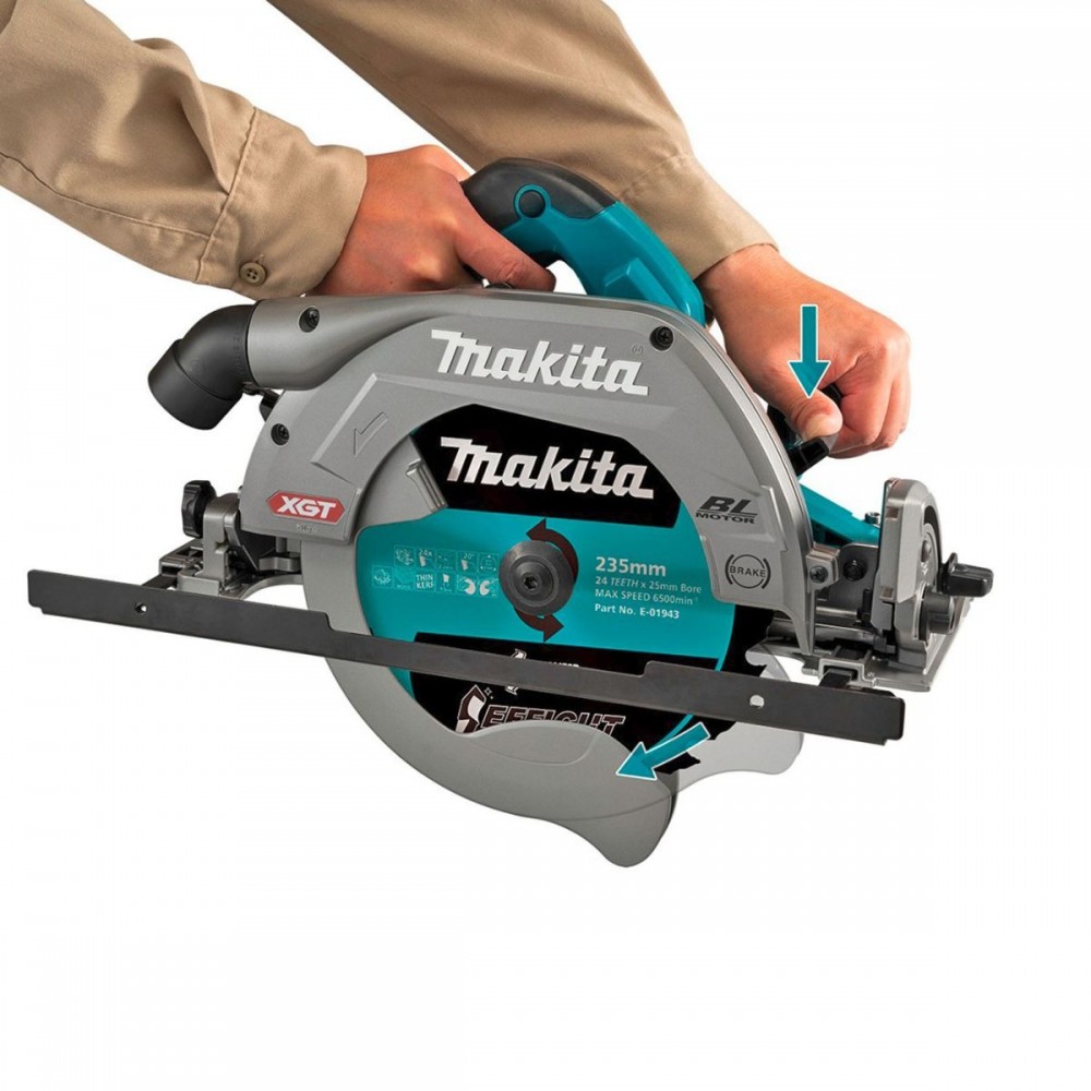 Акумулаторен циркуляр 235 мм, Makita HS009GZ