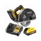 Акумулаторен циркулярен трион за метал 18V 184мм DeWalt DCS383H2