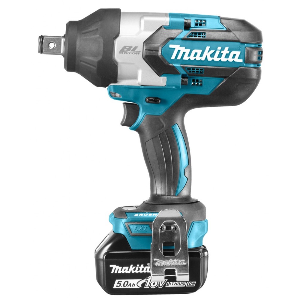 Акумулаторен ударен, безчетков гайковерт 18V, 1050Nm, Makita DTW1001RTJ
