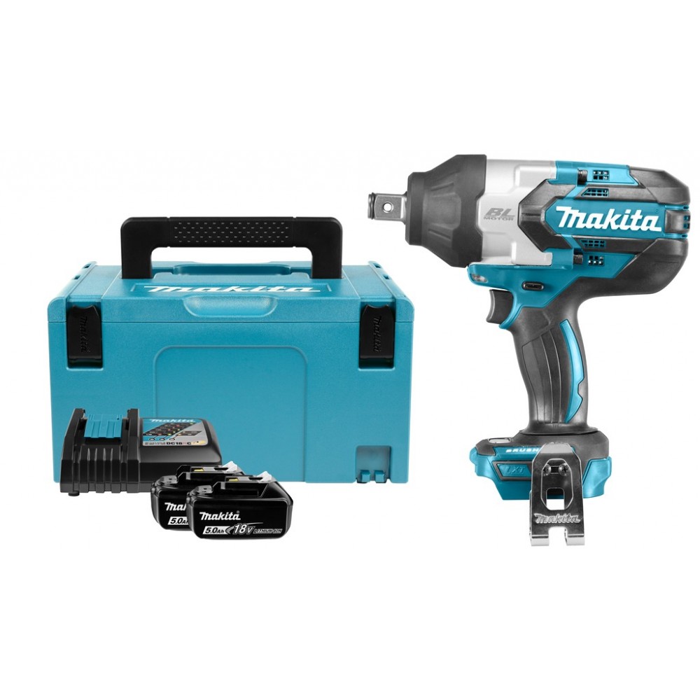 Акумулаторен ударен, безчетков гайковерт 18V, 1050Nm, Makita DTW1001RTJ