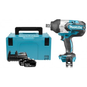 Акумулаторен ударен, безчетков гайковерт 18V, 1050Nm, Makita DTW1001RTJ