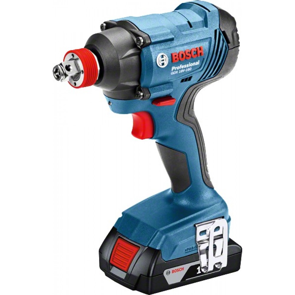 Акумулаторен ударен гайковерт, 06019G5220, Bosch GDX 180-LI