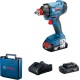 Акумулаторен ударен гайковерт, 06019G5220, Bosch GDX 180-LI