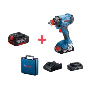 Акумулаторен ударен гайковерт 180 Nm 5.0Ah, Bosch GDX 180-LI