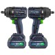 Акумулаторен ударен гайковерт 1000Nm, 20 V, 2x4.0Ah - W04603