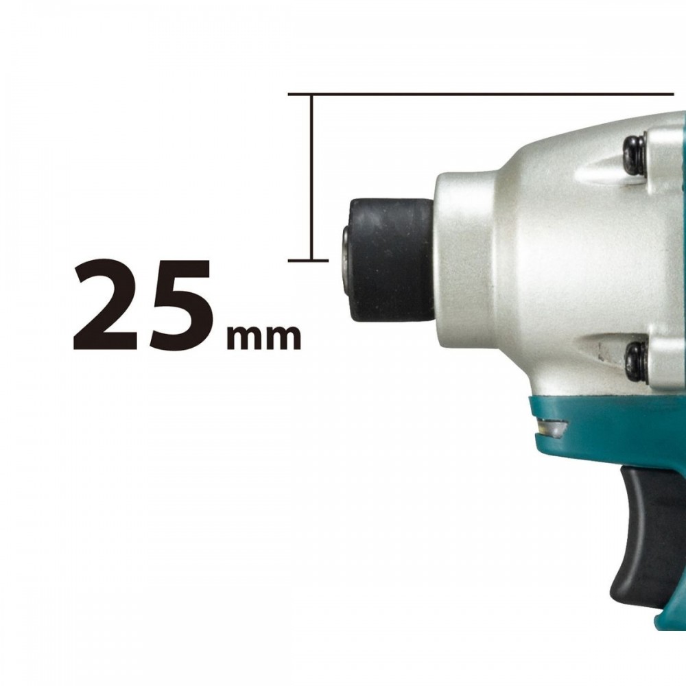 Акумулаторен ударен гайковерт 12 V, 135 Nm, 1/4″, Makita TD112DMZ