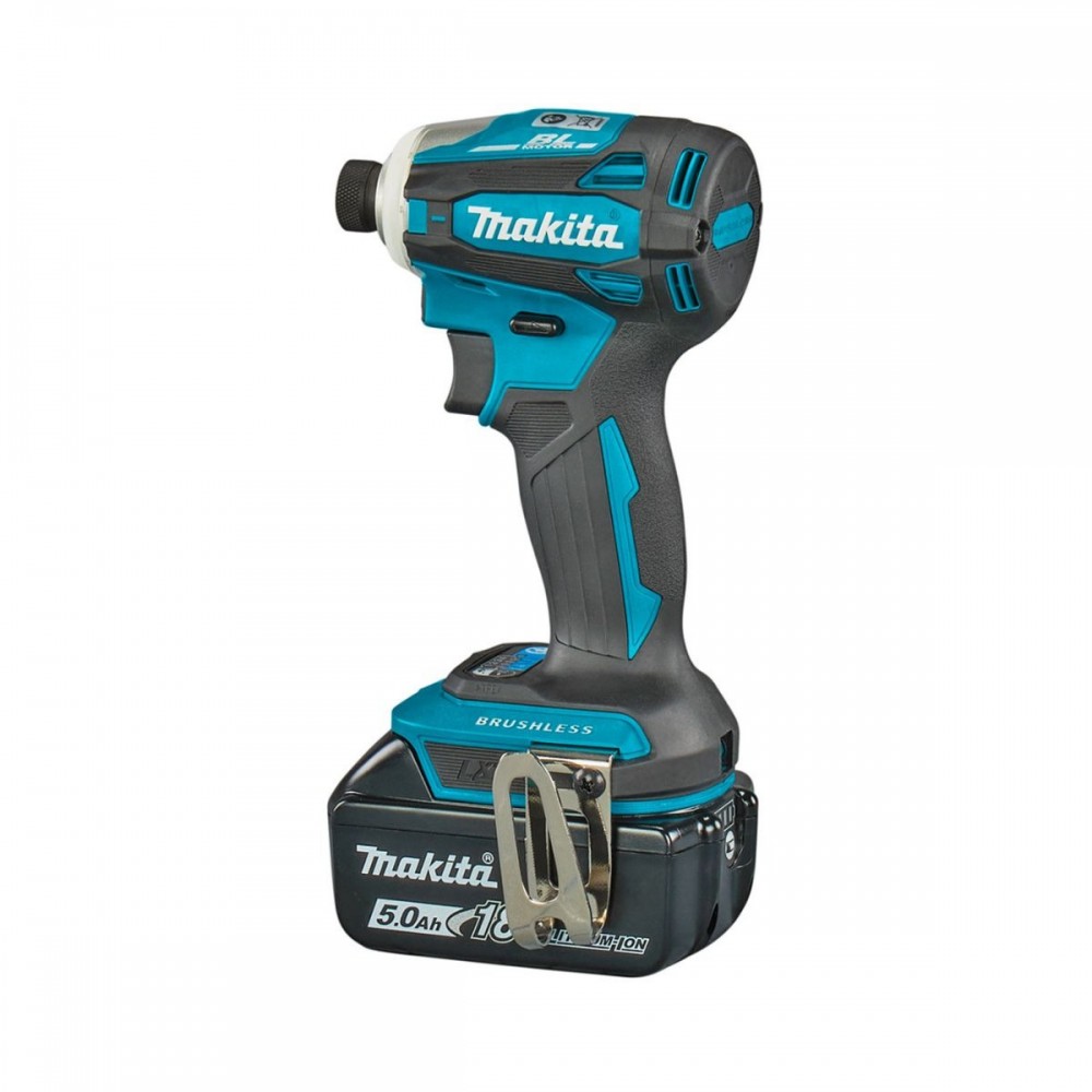 Акумулаторен ударен гайковерт 18 V, 180 Nm, 1/4″, 5 Ah, Makita DTD172RTJ