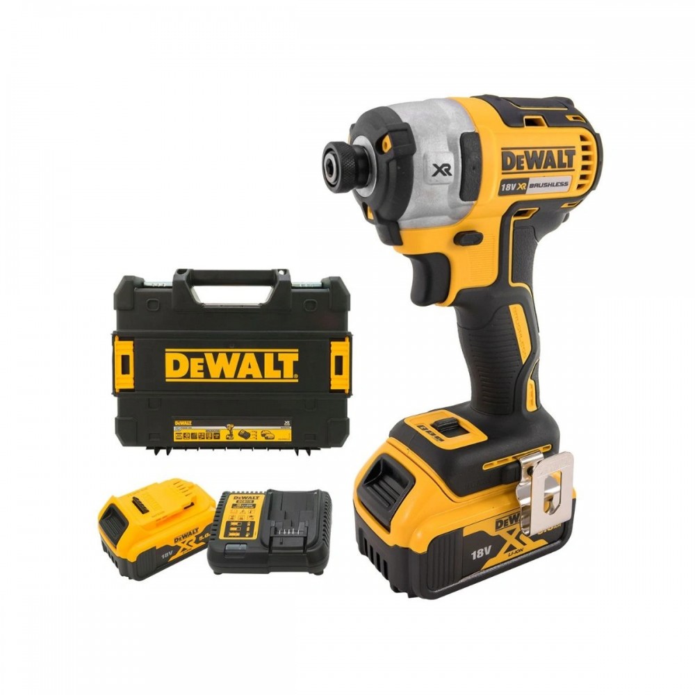 Акумулаторен ударен гайковерт 18 V, 205 Nm, DeWalt DCF887P2