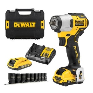 Акумулаторен ударен гайковерт 270 Nm, 12 V, 3/8″, DeWalt DCF902D2K