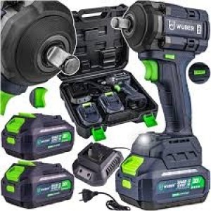 Акумулаторен ударен гайковерт 550Nm, 20 V, 2x4.0Ah - W04601
