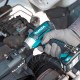Акумулаторен ударен гайковерт + акумулаторна тресчотка Makita TW140DSME + WR100DZ