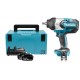 Акумулаторен ударен гайковерт, безчетков 18V, 1600Nm, Makita DTW1002RTJ