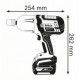 Акумулаторен ударен гайковерт, (Само тяло) 06019B1300, Bosch GDS 18 V-LI HT