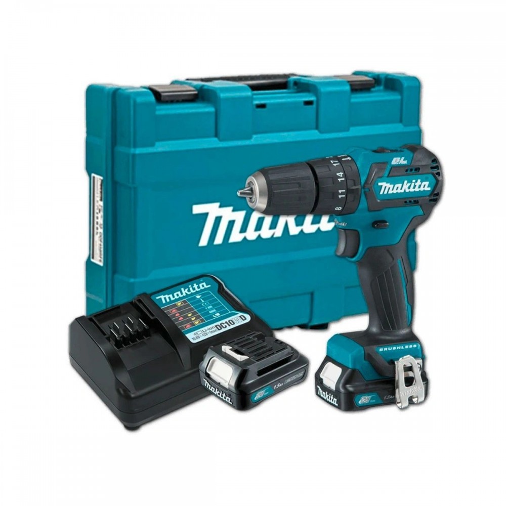 Акумулаторен ударен винтоверт 12 V, Makita HP332DWYE
