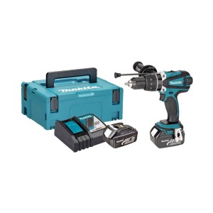 Акумулаторен ударен винтоверт 18 V, 91 Nm, Makita DHP458RFJ