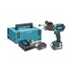 Акумулаторен ударен винтоверт 18 V, 91 Nm, Makita DHP458RFJ